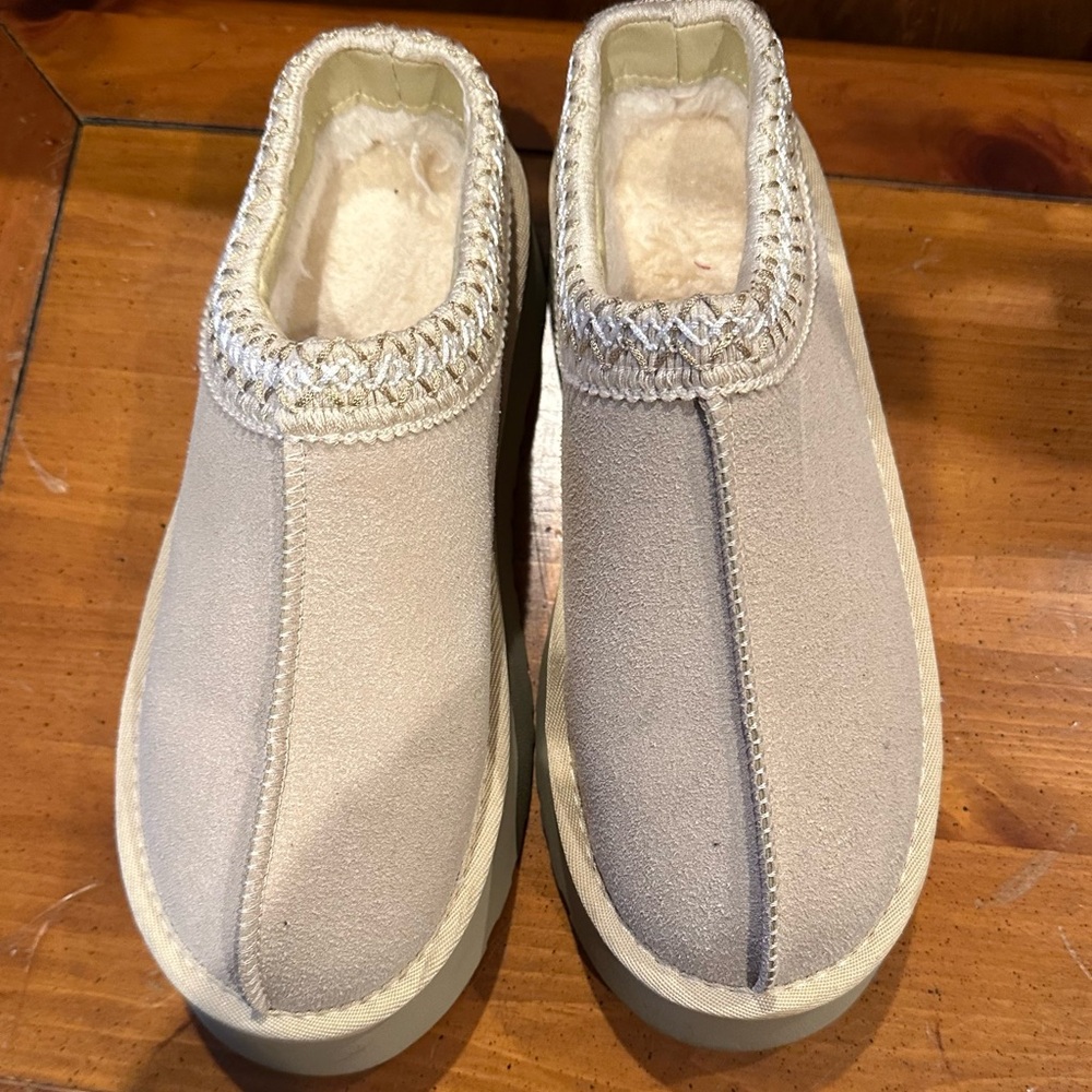 Cozy Cream Slip-On Shoes